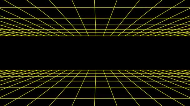 FORWARD полет бесшовной сетки чистой полигональной wireframe абстрактный ретро туннель замедленного движения петля рисования движения графики анимации фон новое качество винтажный стиль прохладно красивый 4k видео кадры
 - Кадры, видео