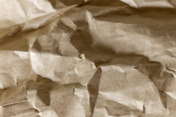 Wrinkled paper texture, background - Valokuva, kuva