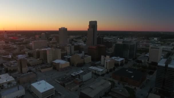 Aerial video of Omaha in Nebraska - Footage, Video