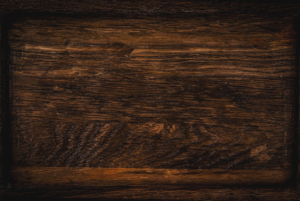 oude donkere houten achtergrond - Foto, afbeelding