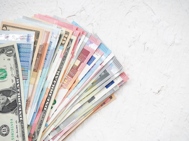 International currencies, Background of money for business - Foto, Imagen