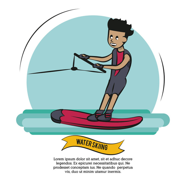 Infografica sport acquatici
 - Vettoriali, immagini