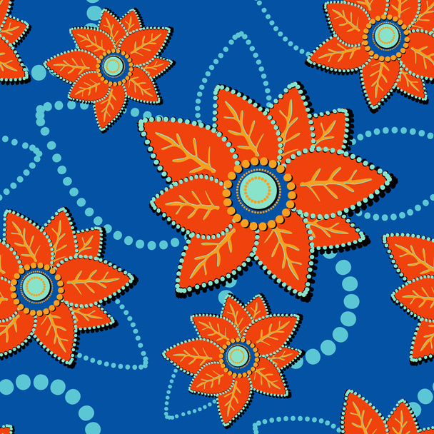 Vector floral background design - Vector, Image