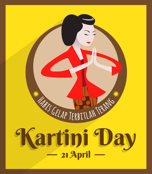 Jour de Kartini
 - Vecteur, image