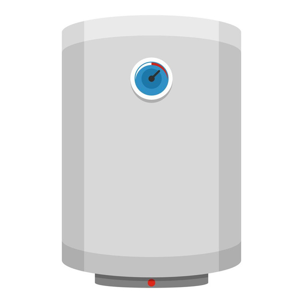 House boiler icon, flat style - Вектор,изображение