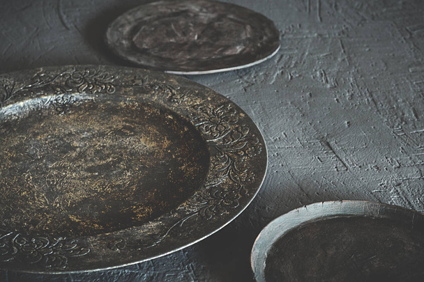 Old and rustic dishes - Foto, Imagem