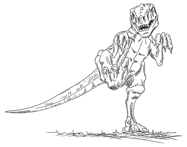 вектор - динозавр
  - Вектор, зображення