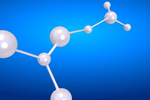 3D rendering molekula - Fotó, kép