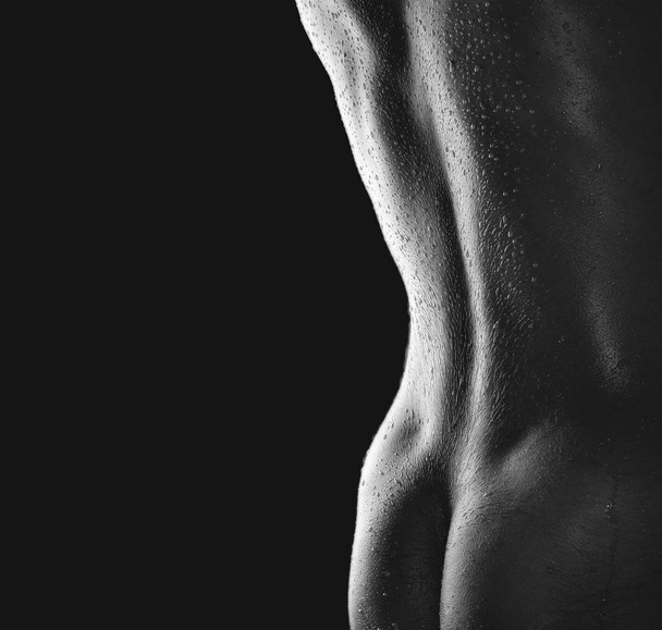 back and buttocks of guy - Fotografie, Obrázek