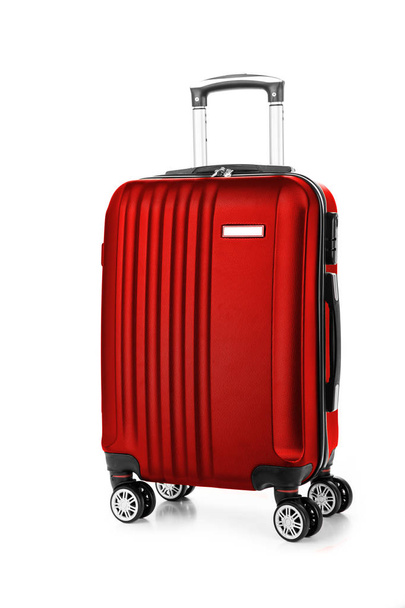 valise de voyage isolée sur fond blanc - Photo, image
