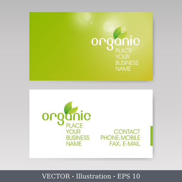 Business Card Set. Vector illustration - Vector, Image