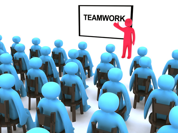 Teamwork seminar - Photo, Image