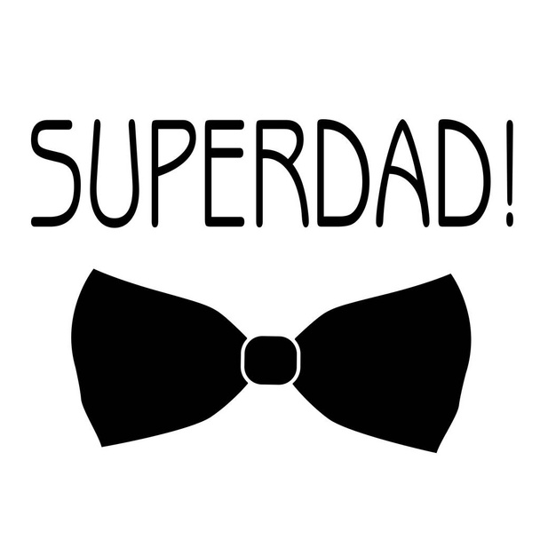 Abstract Super Dad - Vektor, obrázek