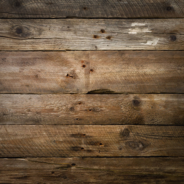 Natural wood texture for background. Copy space, banner. Square crop - Foto, immagini