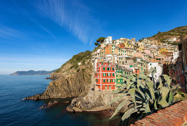 Riomaggiore - Cinque Terre -  Liguria Italy - Fotoğraf, Görsel