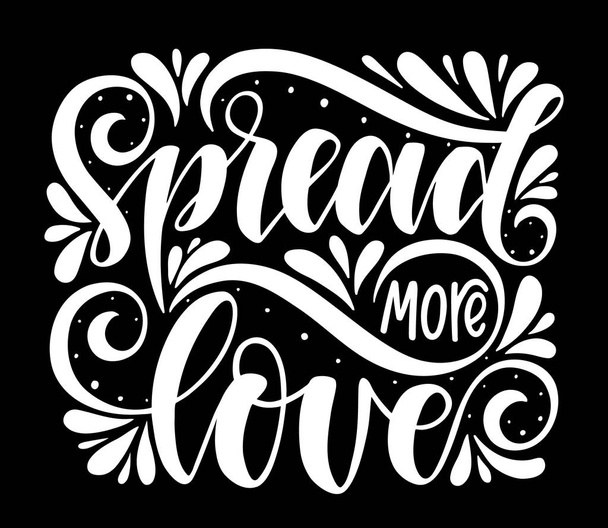 Spread more love. - Vector, Image