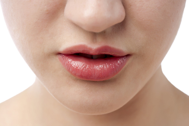 lippen van een vrouw - Foto, afbeelding
