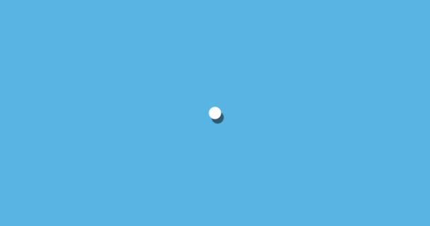 Flat animated motion graphic drop down icon of network in two style - Imágenes, Vídeo
