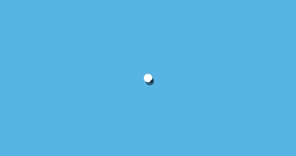 Flat animated motion graphic drop down icon of fixing in two style - Video, Çekim