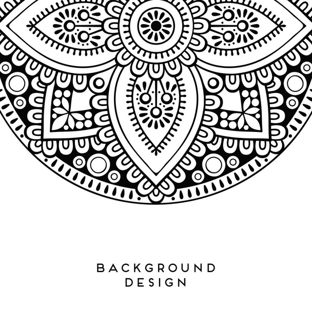Vector mandala background - Διάνυσμα, εικόνα