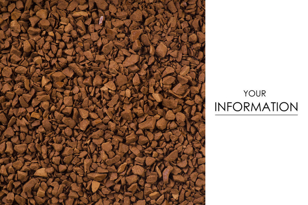 Instant coffee brown texture dark - Фото, зображення