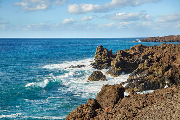 Prachtige landschap van Lanzarote eiland - Foto, afbeelding