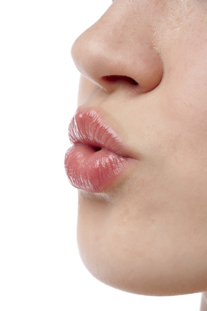 pouting woman closeup - Фото, изображение