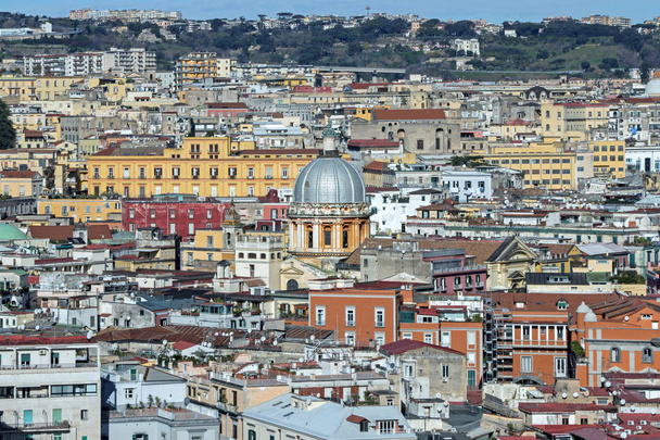 Napoli şehir Cityscape - Fotoğraf, Görsel