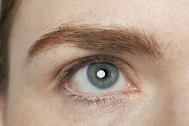Серый глаз женщины
 - Фото, изображение