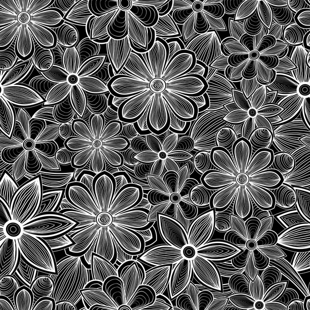 Seamless floral pattern - 写真・画像
