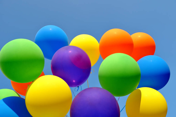 multicolored balloons  - Foto, Imagem