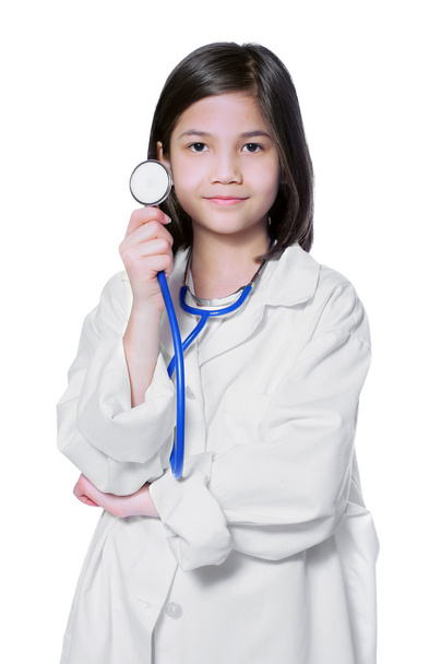 Child playing doctor - Foto, Bild