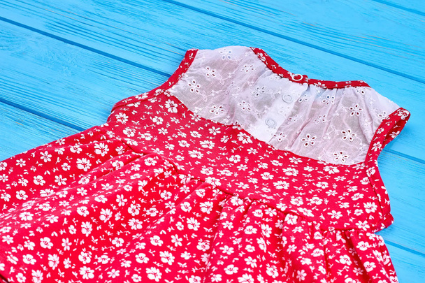 Dainty summer baby-girl dress. - Photo, Image