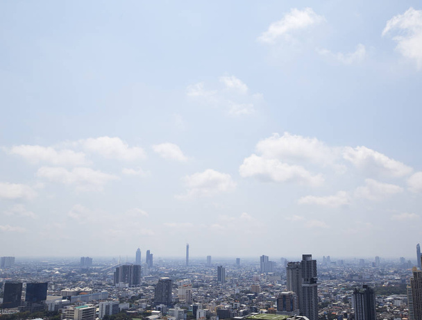 Velké město Bangkok panoráma - Fotografie, Obrázek