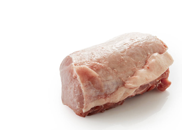 Piece fresh pork loin - Photo, Image