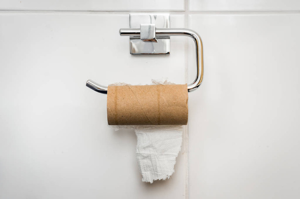 Umumi boş tuvalet kağıdı rulosu - Fotoğraf, Görsel