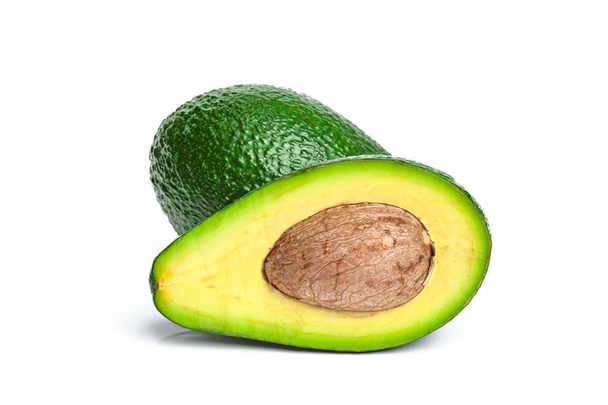 Avocado isolated on a white background - Foto, Imagem