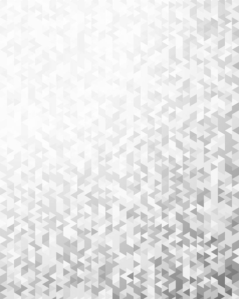 háromszög mozaik fekete fehér színátmenetes háttér design elements2 - Vektor, kép