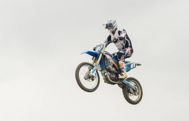 Extreme sport motocross competition - Foto, afbeelding