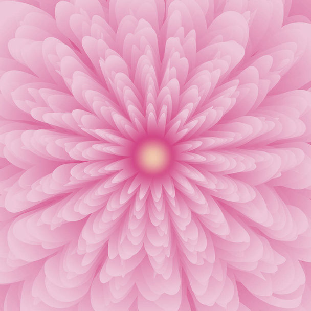 Pink flower background design vector illustration - Vector, Image