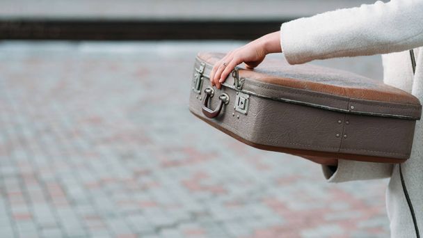 Cestovní zavazadla tipy dovolená dovolená spoušť se zajišťovačem - Fotografie, Obrázek