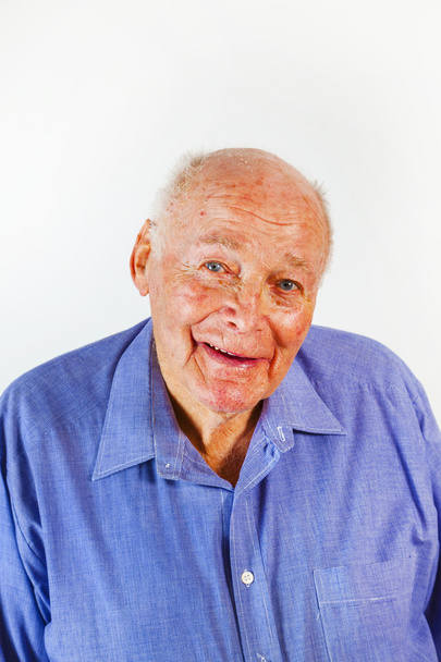 šťastný starší muž se usmívám - Fotografie, Obrázek