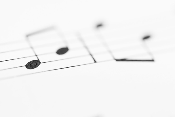 Macro Partition Notes de musique
. - Photo, image