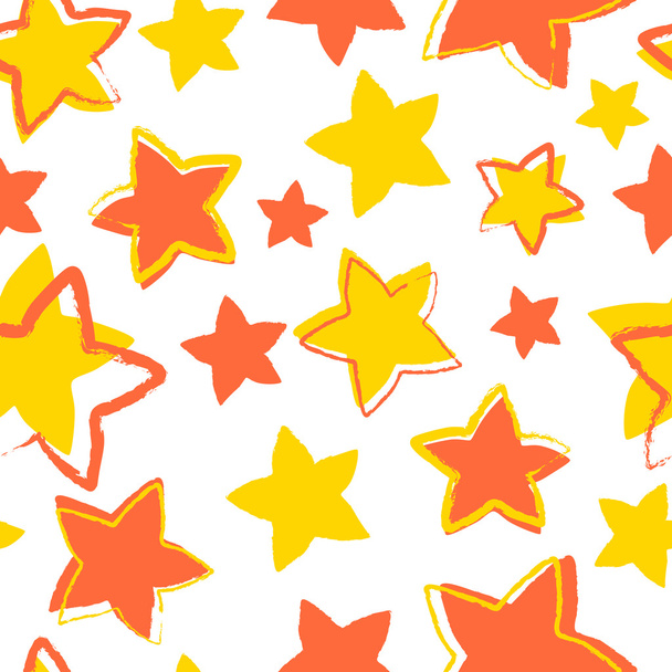 Vector background with stars. - Vector, Image