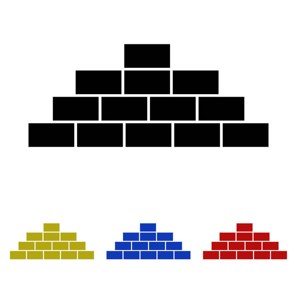 Brick vector icon - Vector, Image