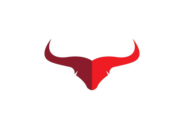 modelo de logotipo de touro
  - Vetor, Imagem