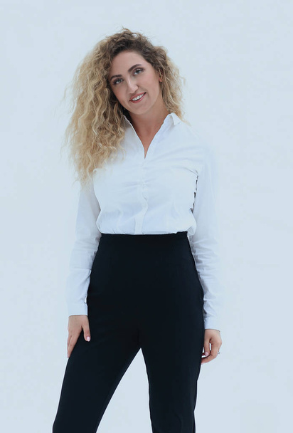 confident young business woman. - Foto, afbeelding