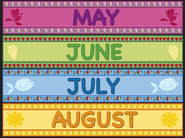 Mayo junio julio agosto
 - Foto, imagen