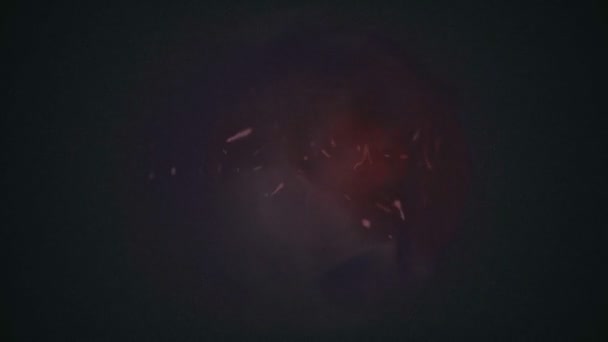 Abstraktní pozadí animovaný nepravidelné koule 10 A computeru animace pozadí abstraktní s kolísající, pulzující, nepravidelné, eliptický tvar - Záběry, video