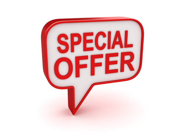 Speech Bubble - Special Offer - Photo, Image